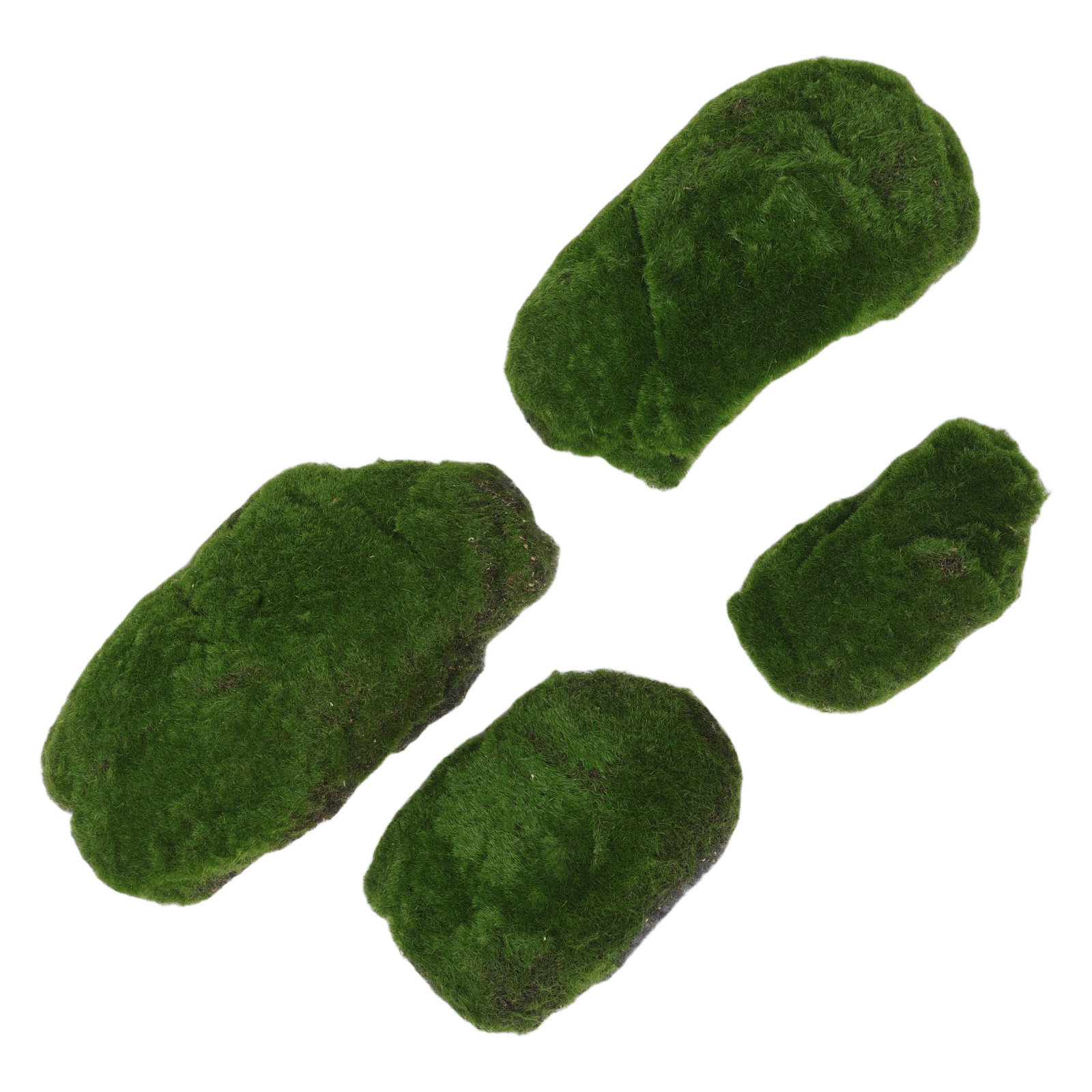 4Pcs Decorative Faux Moss Ston - đánh giá và giá Aquarium Moss