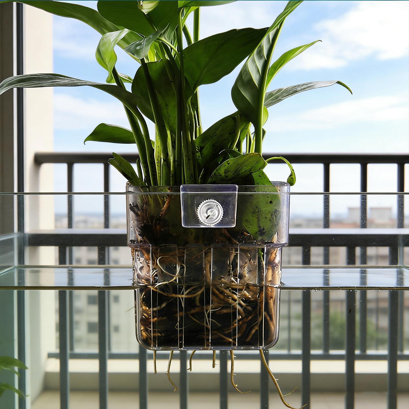 Fish Tank Fixed Basket Wall mo - đánh giá và giá Aquarium Plant Holder