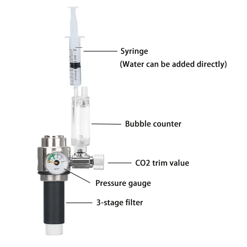 2L Đôi Bể Cá CO2 Hệ Thống Tạo  - đánh giá và giá Aquarium Liquid Carbon