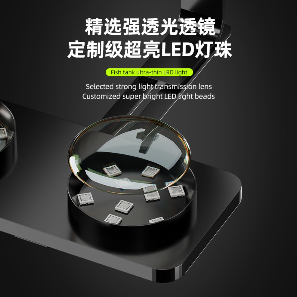 Clip On LED Aquarium Light 24/ - đánh giá và giá Aquarium Plant Light
