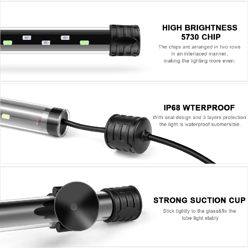 220V Strip Aquarium Light LED  - đánh giá và giá Aquarium Plant Substrate