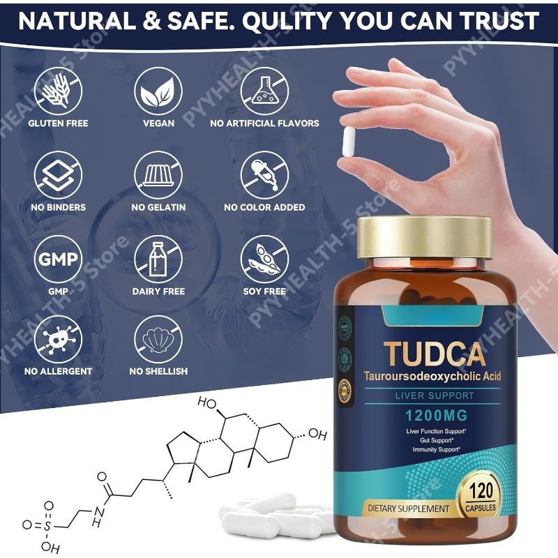 TUDCA Bile Salts, 120 Capsules - đánh giá và giá Planted Tank