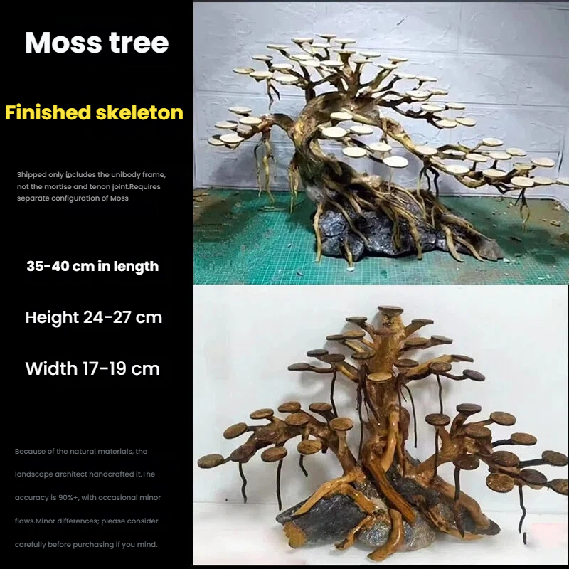 Aquarium Landscaping Moss Tree - đánh giá và giá Aquarium Driftwood
