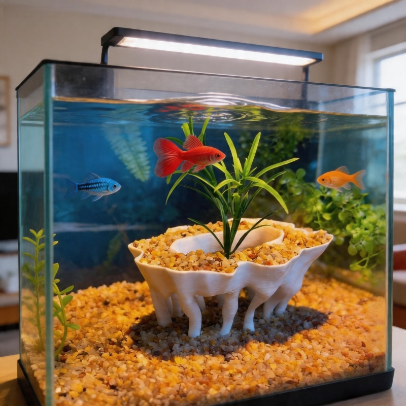 3D printed aquarium plants in  - đánh giá và giá Plant Aquarium Pot